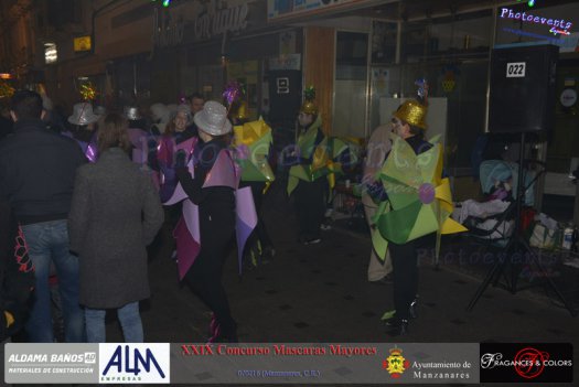 XXIX Concurso mascaras de Mayores en Manzanares